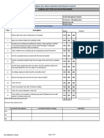 Checklist For Excavation & Backfilling Work