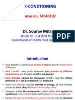 Course No. ME40107: Air-Condtioning