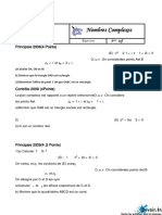 Nombres Complexes Sujets Bac