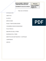 Analisis de Proceso Izaje de Cargas