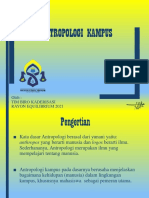 Materi Antropologi Kampus