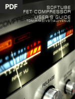 Softube FET Compresso Manual