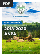 Revista Gestión ANPA 2018-2020