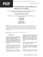 Lf106am1 Caída Libre Aceleración de La Gravedad Por El Método de La Escalera.