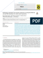 Performance Assessment and Economic Perspectives of Integrated PEM Fuel Cell and PEM