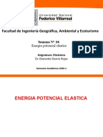 Semana 10 - Energia Potencial Elastica