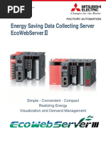 Energy Saving Data Collecting Server Ecowebserver#