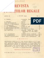 Revista Fundațiilor Regale Iulie 1935