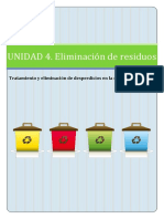 UNIDAD 4. Eliminación de Residuos