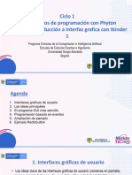 Ciclo 1 Sesión 21 Introducción A Interfaz Grafica Con Tkinder 1