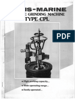 Chris Marine Surface Grinder Type CPL