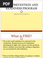 Fire Prevention and Readiness Program