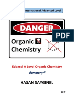 Hasan Sayginel: Edexcel A Level Organic Chemistry