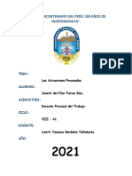 Derecho Procesal Del Trabajo - Semana 5