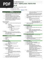 Is Lab P4 - Serologic Tests For Syphilis