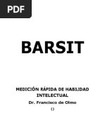 Barsit Manual y Protocolo Inteligencia 3ro Prim 3ro Sec