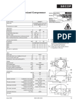 NLX15KK.2 High Energy-Optimized Compressor R600a 220-240V 50Hz