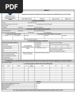 Formato Solicitud de Evaluacion de Obstaculos Por Altura