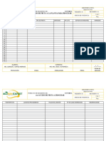 Control de Acceso de Fruta A Procesar