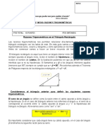 Guia 2° Medio Razones Trigonométricas