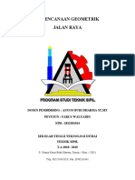 Perencanaan Geomtrik Jalan Raya