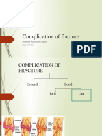 Complication of Fracture