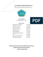 Makalah Askep Diabetes Melitus: Program Studi Sarjana Keperawatan Tk.3B Stikes Wijaya Husada Bogor Tahun Ajaran 2021