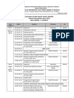 Susunan Acara Raker 2021-2022