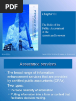 The Role of The Public Accountant in The American Economy: Mcgraw-Hill/Irwin