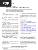 D323-15a - Vapor Pressure (Reid Method)