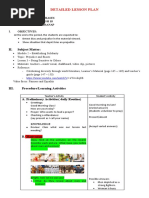 Detailed Lesson Plan: II. Subject Matter