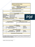 Informe de Auditoria