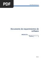 PMOInformatica Documento de Requerimientos de Software Plantilla