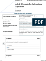 Examen (AAB01) Cuestionario 1 Diferenciar Los Distintos Tipos de Direcciones de Capa de Red