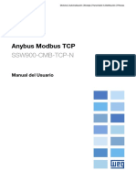 WEG Manual Anybus Modbus TCP 10004628440 SSW900 Es