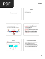 Outline: Friends and Enemies: Alice, Bob, Trudy