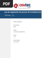 S8 - Tarea 8 - Ley de Regulación de Precios de Transferencia