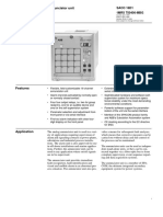 Annunciator Unit: 1MRS 750406-MBG SACO 16D1