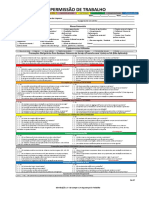 Permissão de Trabalho Rumo - Revisão 7