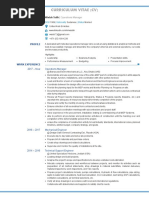 Curriculum Vitae (CV) : Wadah Salih