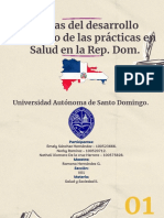 Etapas de Desarrollo Histórico de La Salud RD