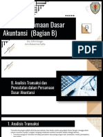 BAB 2. Persamaan Dasar Akuntansi (Bag. B)