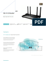 Archer AX1500 (EU) 1.0 Datasheet