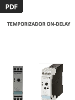 Temporizador On-Delay Off-Delay Arranque Estrella Delta