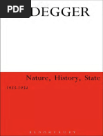 Martin Heidegger: Nature, History, State