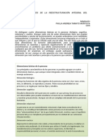 Ambitos Diferentes de La Reestructuracion Integral Del Problema