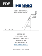 Chip Conveyor Manual (Direct Drive)