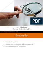 Analisis Externo - Fuerzas Competitivas