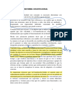 Sesión 15 - Reforma Constitucional