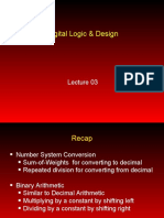 Digital Logic Design Power Point Slides Lecture 2